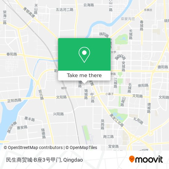 民生商贸城-B座3号甲门 map