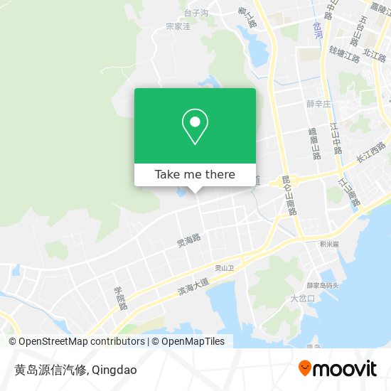 黄岛源信汽修 map