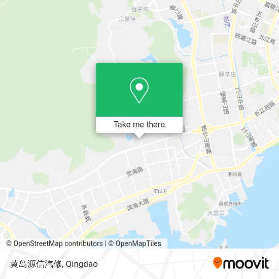 黄岛源信汽修 map