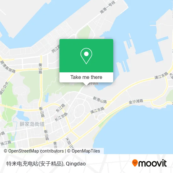 特来电充电站(安子精品) map