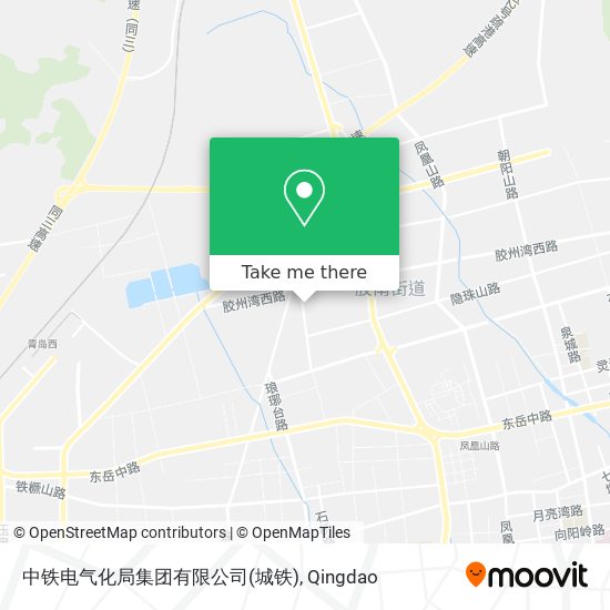中铁电气化局集团有限公司(城铁) map