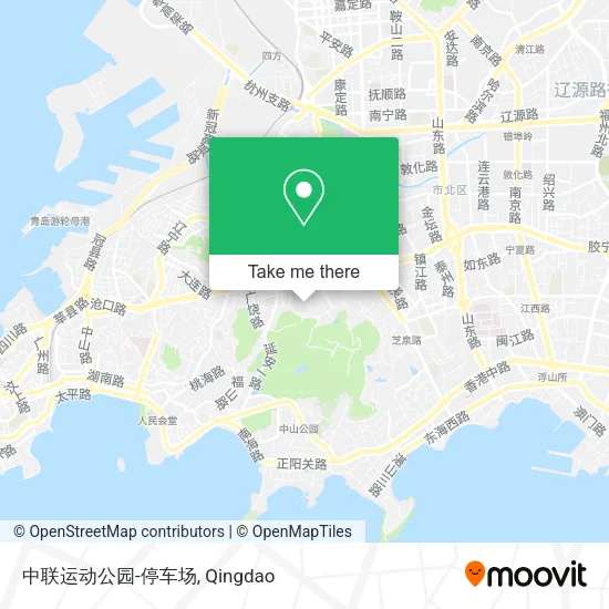 中联运动公园-停车场 map