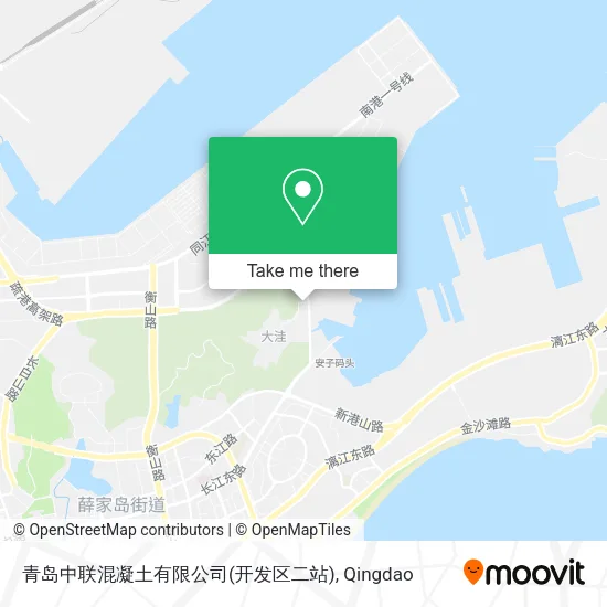 青岛中联混凝土有限公司(开发区二站) map
