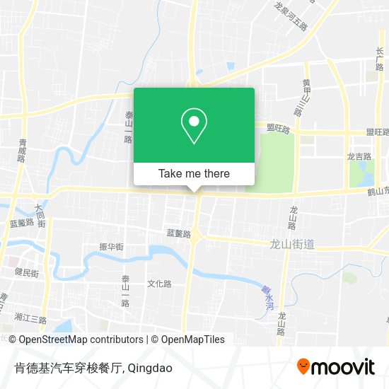肯德基汽车穿梭餐厅 map