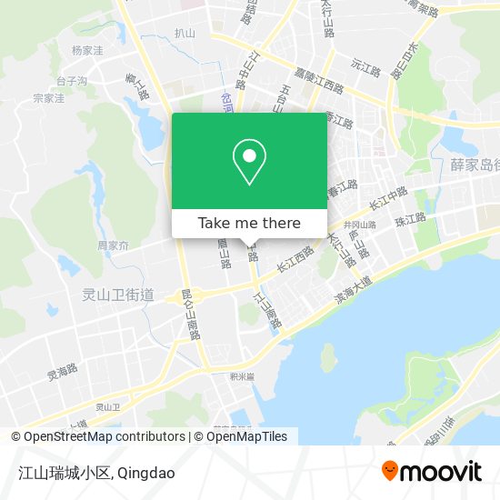 江山瑞城小区 map