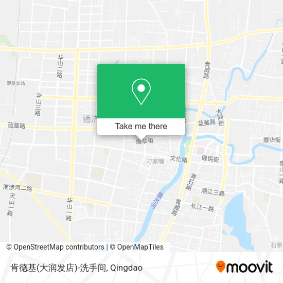 肯德基(大润发店)-洗手间 map