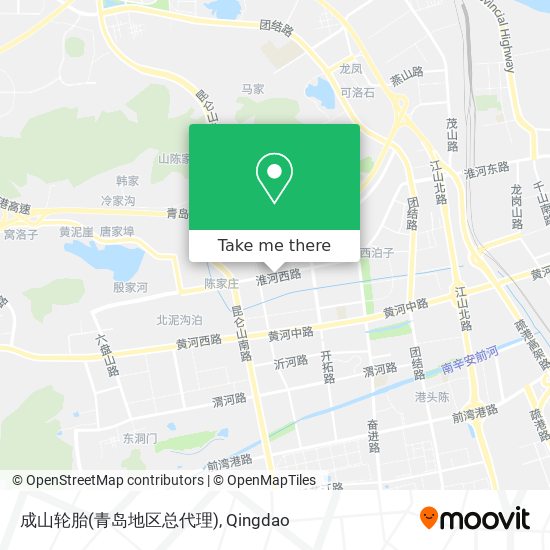 成山轮胎(青岛地区总代理) map