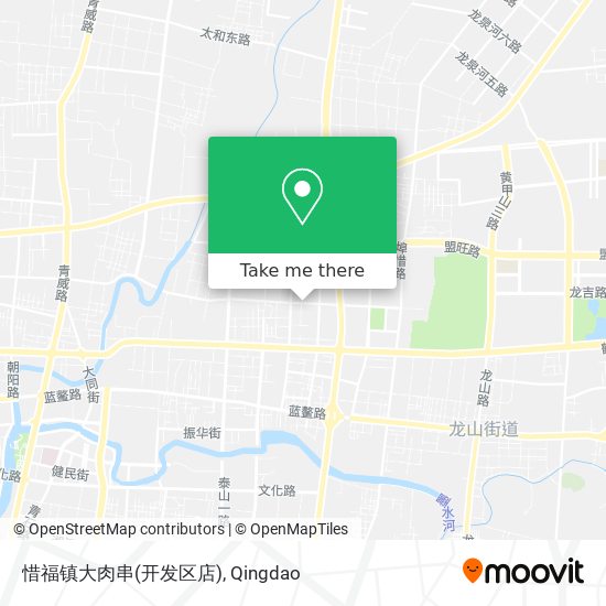 惜福镇大肉串(开发区店) map