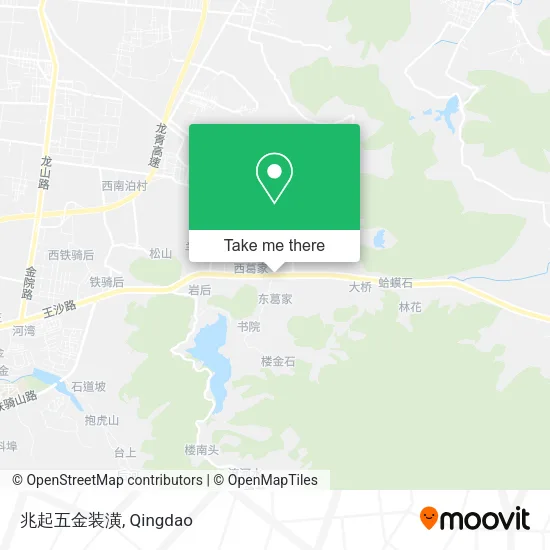 兆起五金装潢 map
