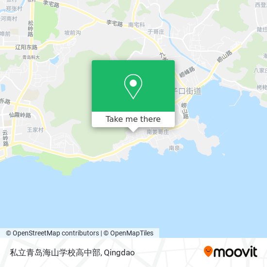私立青岛海山学校高中部 map