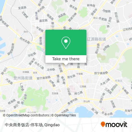 中央商务饭店-停车场 map