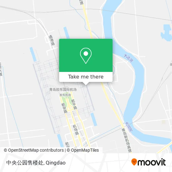 中央公园售楼处 map