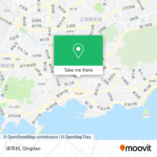 满蒂柯 map