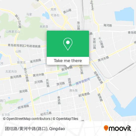 团结路/黄河中路(路口) map
