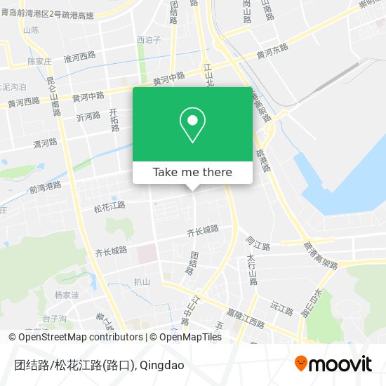 团结路/松花江路(路口) map