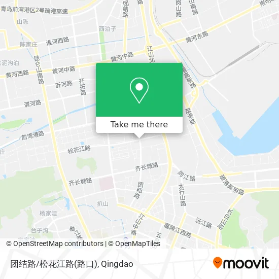 团结路/松花江路(路口) map