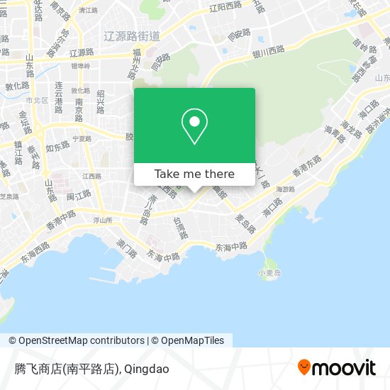 腾飞商店(南平路店) map