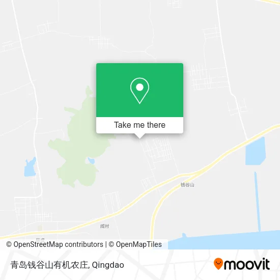 青岛钱谷山有机农庄 map