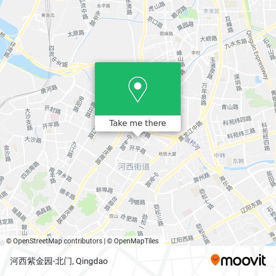 河西紫金园-北门 map