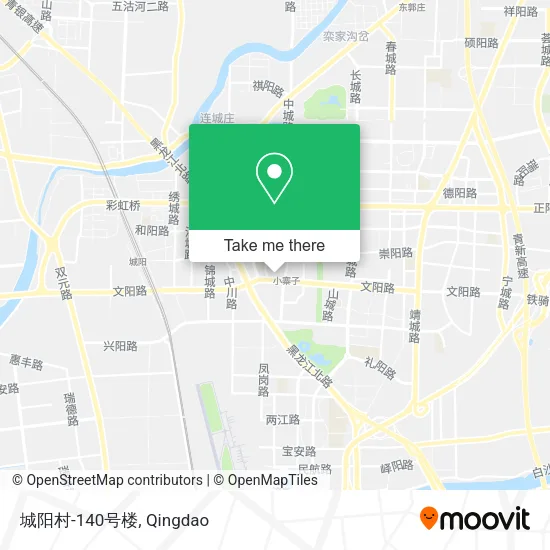 城阳村-140号楼 map
