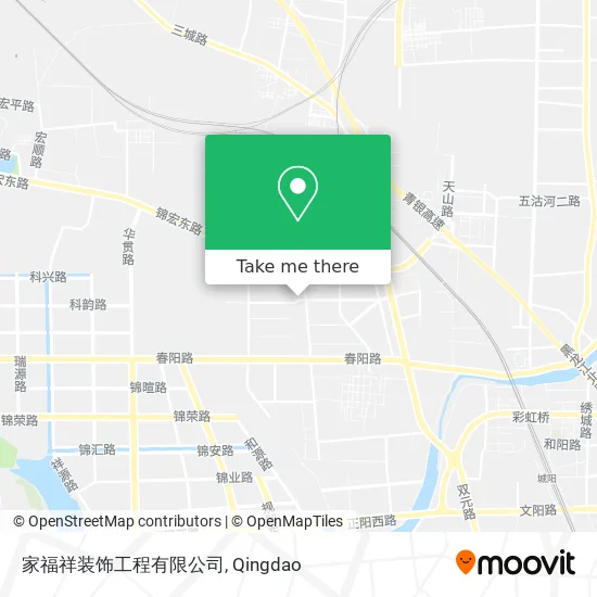家福祥装饰工程有限公司 map