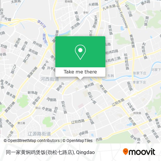 同一家黄焖鸡煲饭(劲松七路店) map