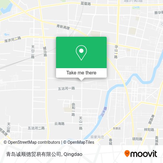 青岛诚顺德贸易有限公司 map