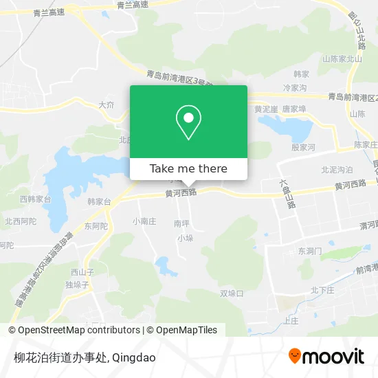 柳花泊街道办事处 map