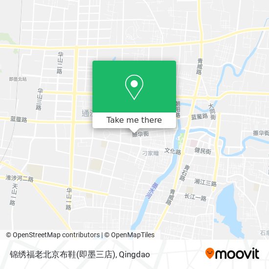 锦绣福老北京布鞋(即墨三店) map