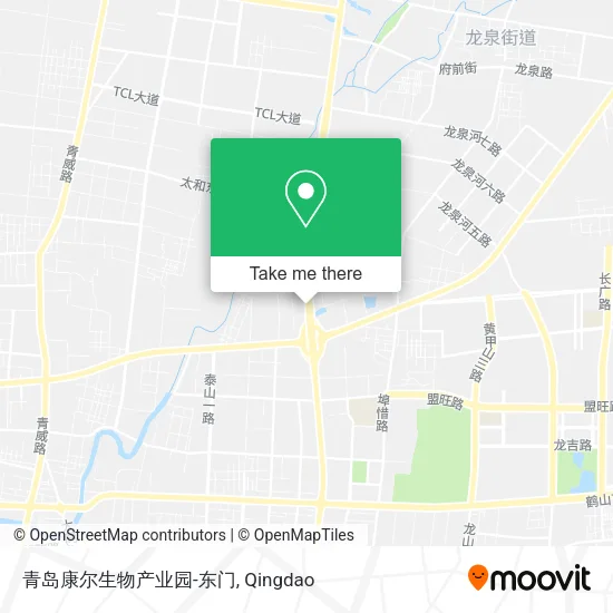 青岛康尔生物产业园-东门 map