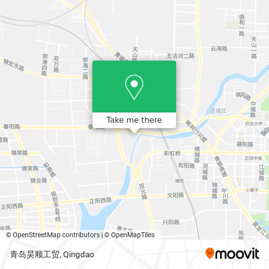 青岛昊顺工贸 map