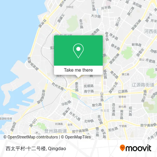 西太平村-十二号楼 map