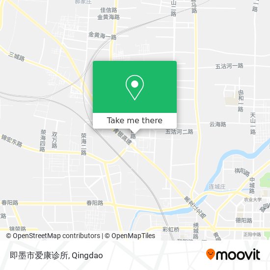 即墨市爱康诊所 map