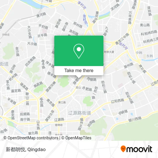 新都朗悦 map
