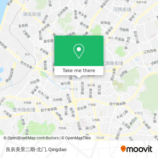 良辰美景二期-北门 map