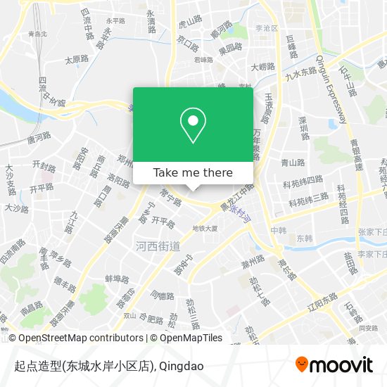 起点造型(东城水岸小区店) map