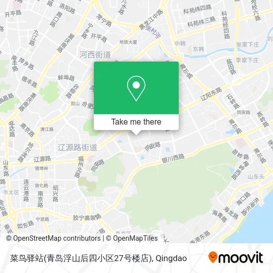 菜鸟驿站(青岛浮山后四小区27号楼店) map
