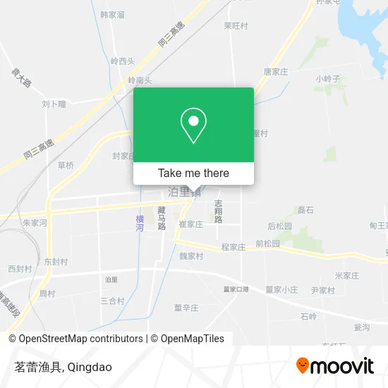 茗蕾渔具 map