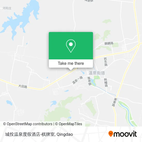 城投温泉度假酒店-棋牌室 map