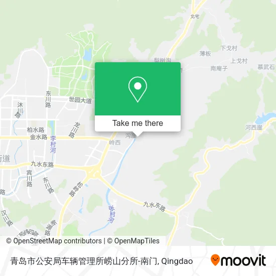 青岛市公安局车辆管理所崂山分所-南门 map