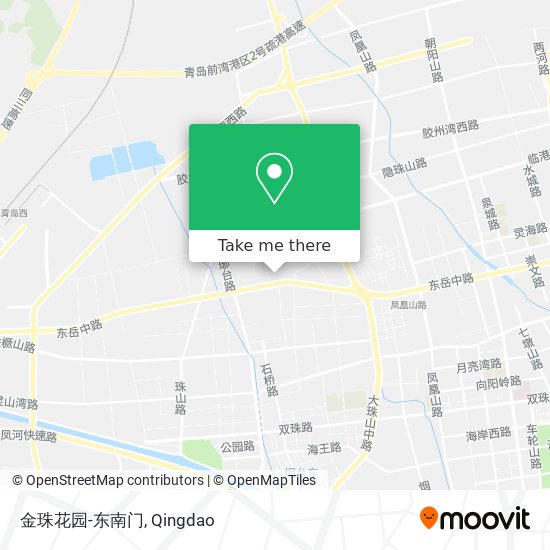 金珠花园-东南门 map