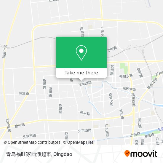 青岛福旺家西湖超市 map