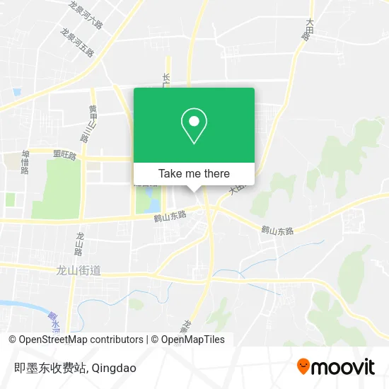 即墨东收费站 map