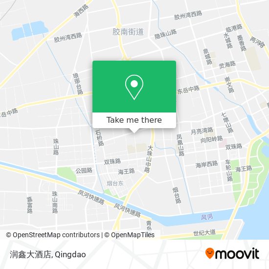 润鑫大酒店 map