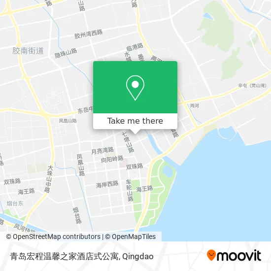 青岛宏程温馨之家酒店式公寓 map