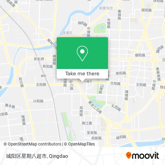 城阳区星期八超市 map