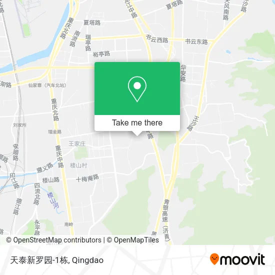 天泰新罗园-1栋 map