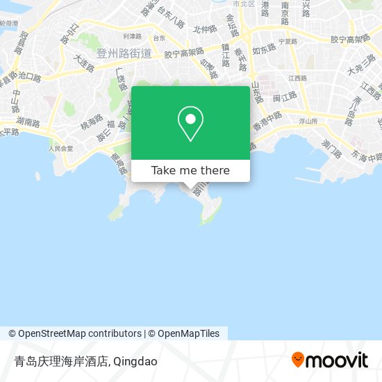 青岛庆理海岸酒店 map