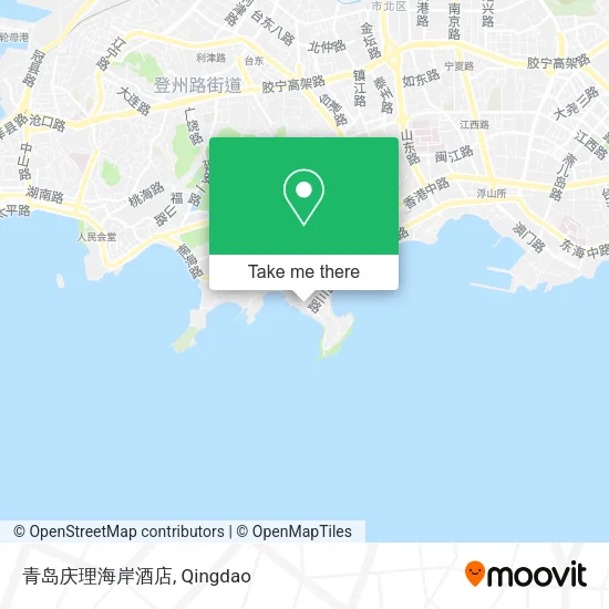 青岛庆理海岸酒店 map