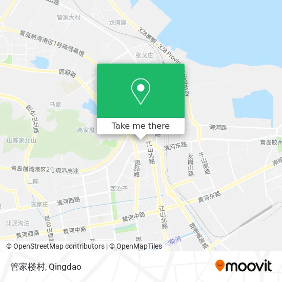 管家楼村 map